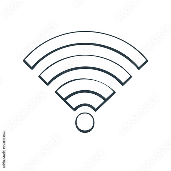 Obraz wi fi icon