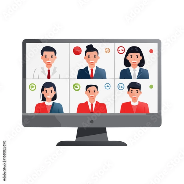 Obraz social network connection