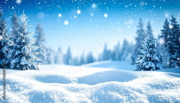 Obraz winter mountain