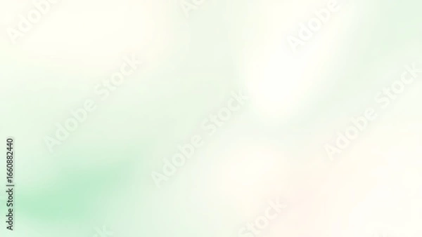 Obraz 柔らかなグリーントーンのパステル抽象背景