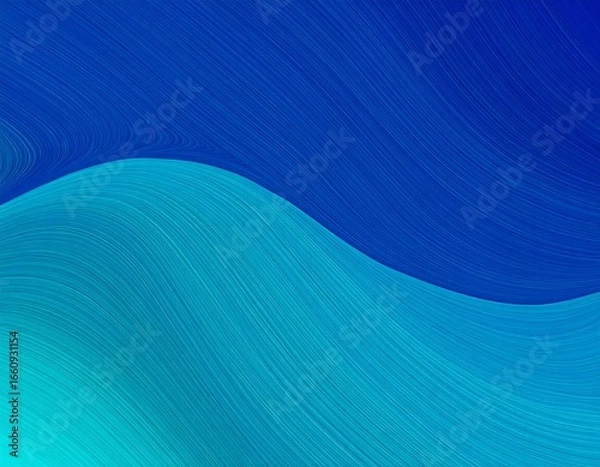 Fototapeta Abstract gradient background with wavy lines