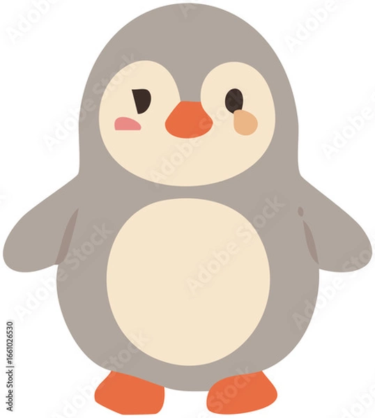 Obraz Penguin illustration, Cartoon, Vector