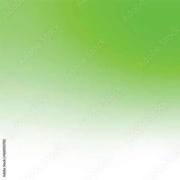 Fototapeta Soft Light Green Gradient Background – Minimal Abstract Vector Design