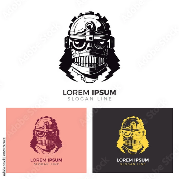 Obraz Golems Logo Template Set.