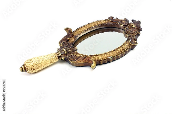 Fototapeta golden mirror