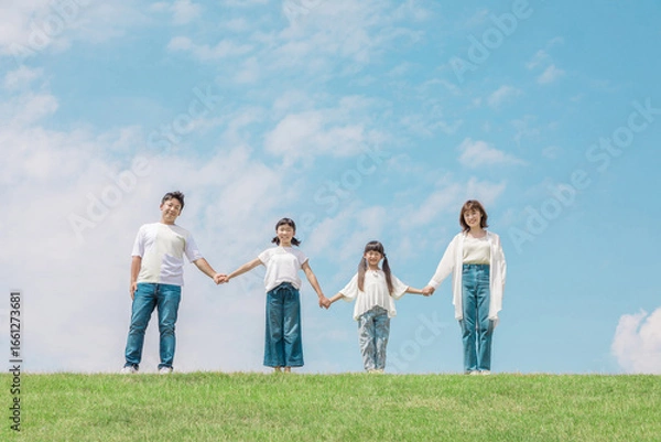 Fototapeta 家族イメージ
