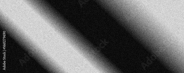 Obraz Dark gray silver texture background with a brushed metal effect, featuring a rough, grungy grain texture. It resembles stainless steel, perfect for a sleek, industrial look.