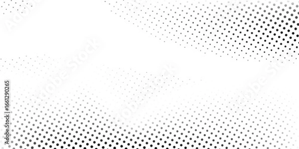 Obraz Dots gradient background. Faded grit noise texture.Vector illustrations