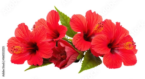Obraz Isolated Hibiscus Flowers