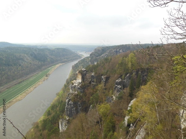 Obraz Sächsische Schweiz. Bastei