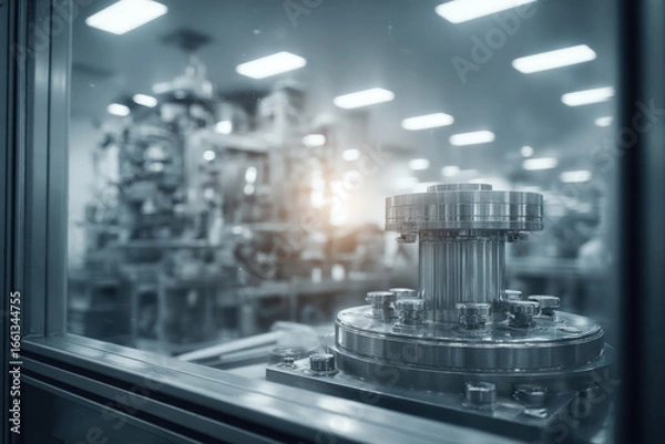 Fototapeta stateoftheart facility for producing labgrown meat without human intervention