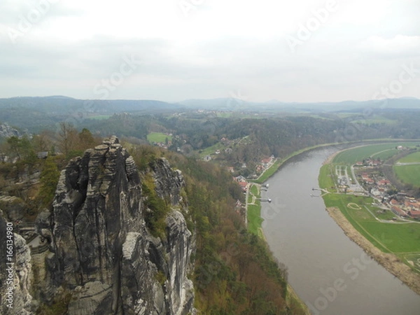 Obraz Sächsische Schweiz. Bastei