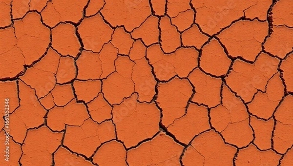 Obraz dry cracked earth