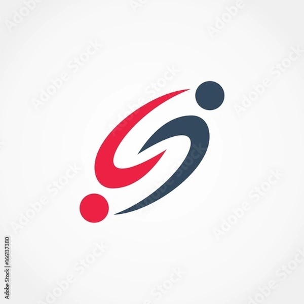 Obraz s human sport logo