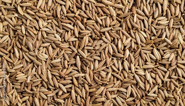 Obraz Cumin seeds close up view