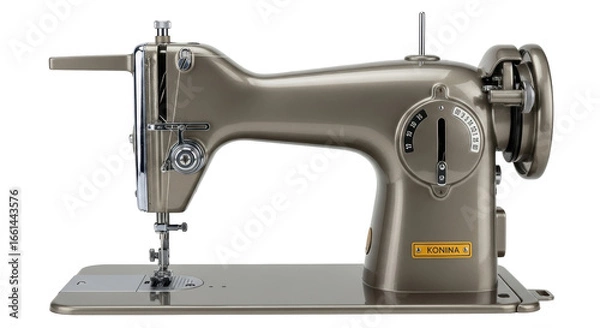 Obraz Isolated Old Sewing Machine