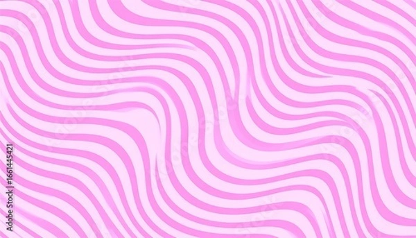 Obraz Pink wavy lines abstract background texture