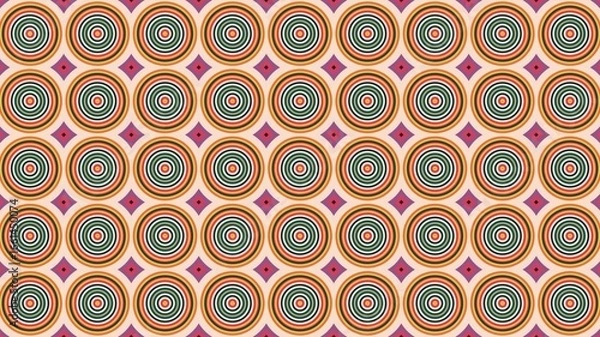 Fototapeta circle motif, circle pattern, symmetrical, circle lines, wall wallpaper, HD