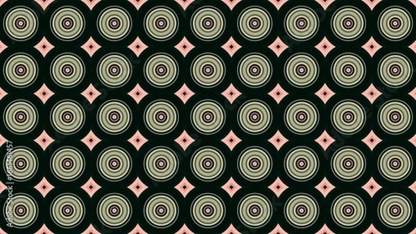 Fototapeta circle motif, circle pattern, symmetrical, circle lines, wall wallpaper, HD