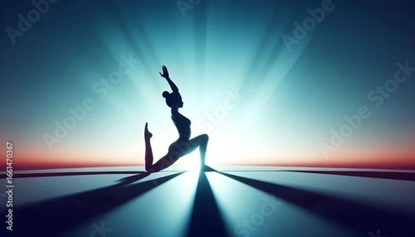 Fototapeta Dancing poses for multipurpose use