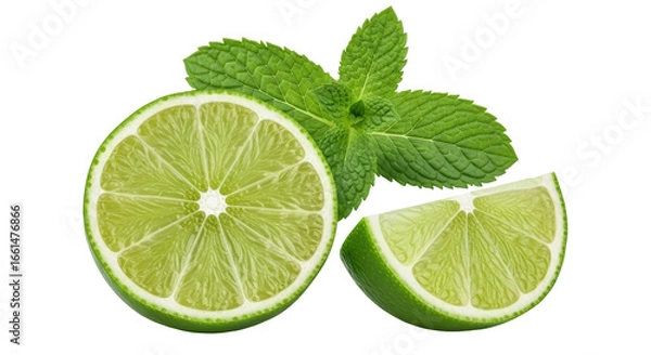 Fototapeta Isolated Lime