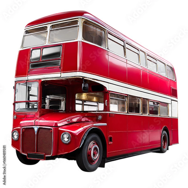 Obraz Double Decker Bus Red City Tour