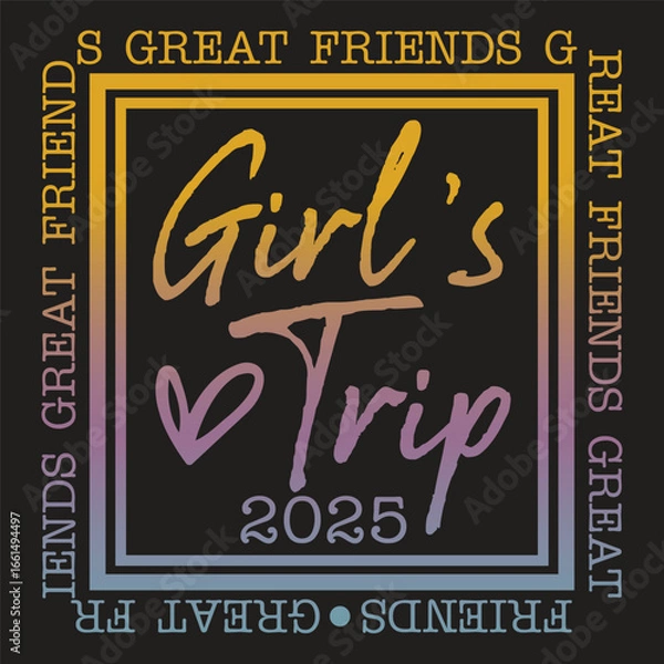 Obraz girl's trip 2025