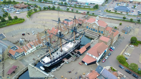 Obraz Hartlepool Marina HMS Trincomalee