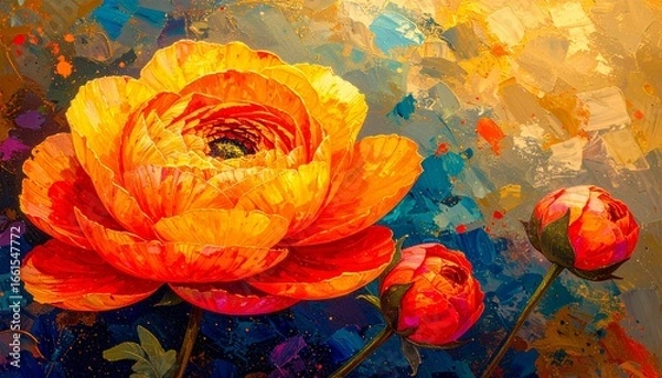 Obraz Timeless Elegance : Classy Floral Background Collection.