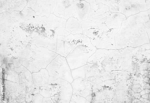 Fototapeta Abstract texture crack and scratch surface of a concrete wall, Background
