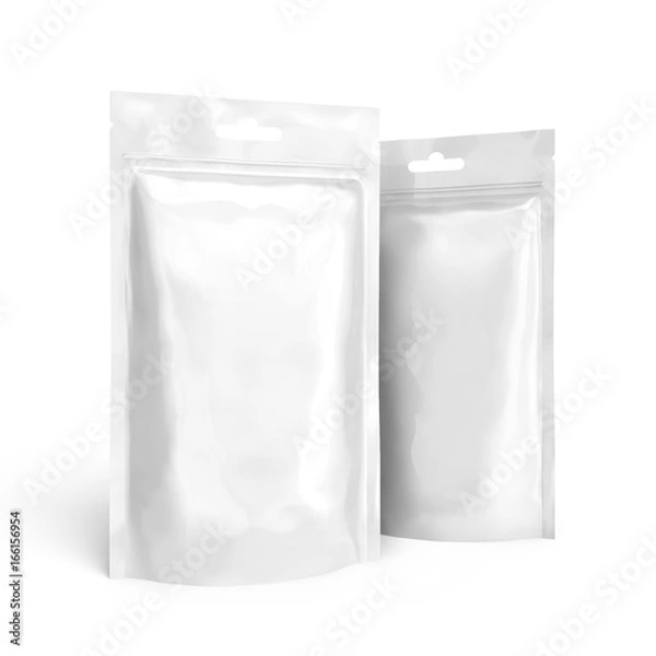 Fototapeta Blank Zipper pouch