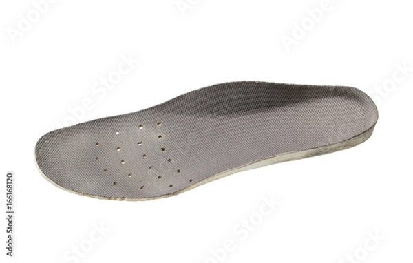 Obraz Shoe insole isolated on white background