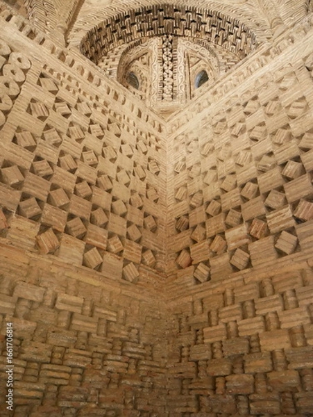 Obraz イスマイール・サーマーニー廟の内部（ウズベキスタン：ブハラ）