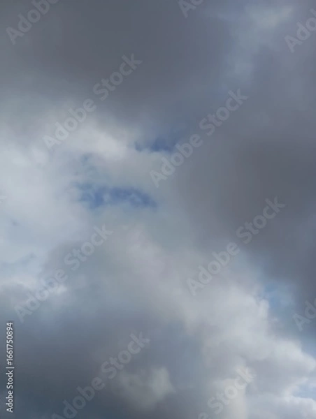 Fototapeta storm clouds timelapse