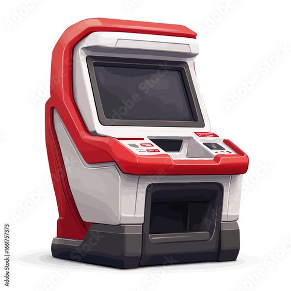 Fototapeta Duplicator machine isolated on white background 