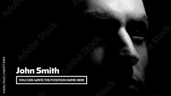 Fototapeta Lower Third Animation Template