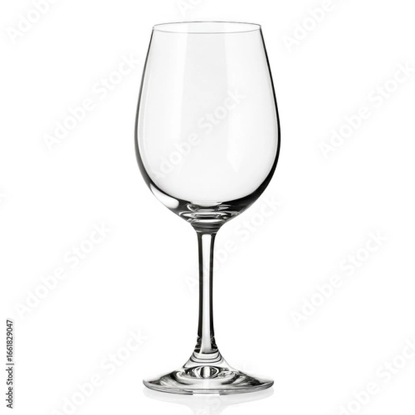 Fototapeta  empty wine glass isolated [Transparent Background PNG]