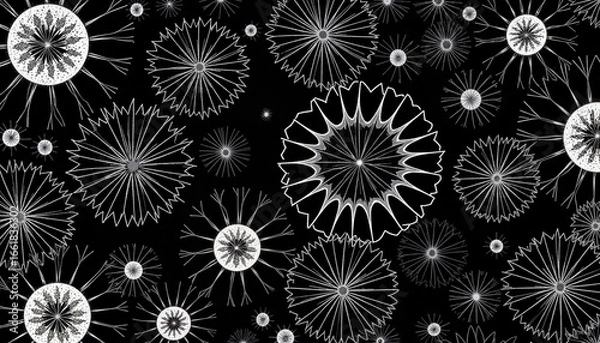 Obraz Abstract wave pattern in blue and green on white background  