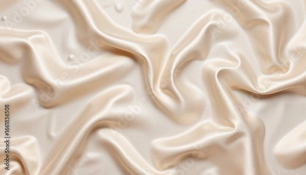 Obraz Abstract wave pattern in blue and green on white background  