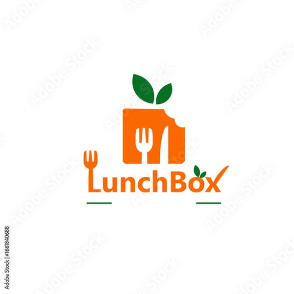 Obraz LunchBox food Logo Design