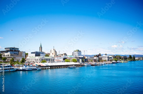 Fototapeta View of Valdivia