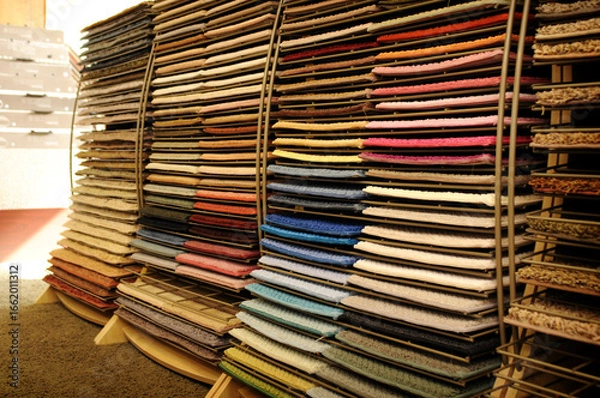 Obraz Various Carpet Samples in Store