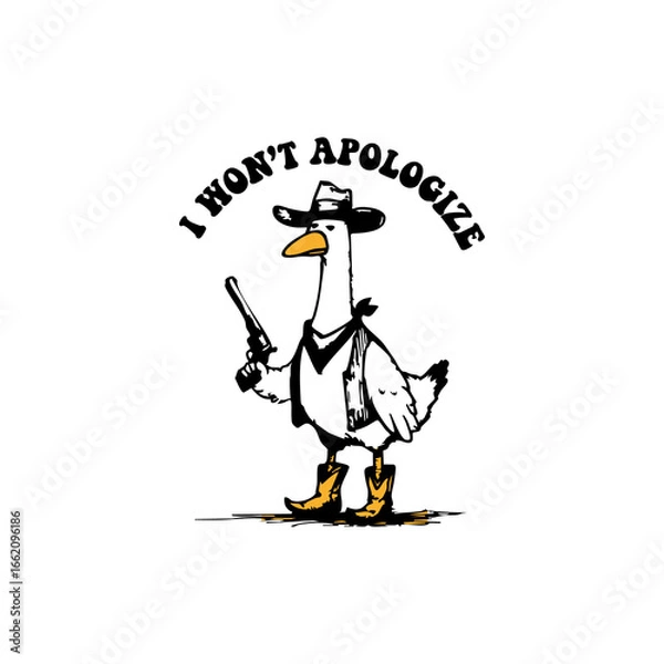 Obraz i won't apologize