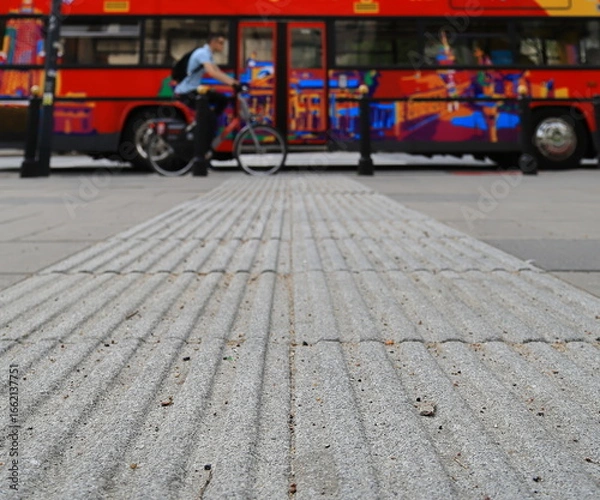 Obraz Czerwony autobus 