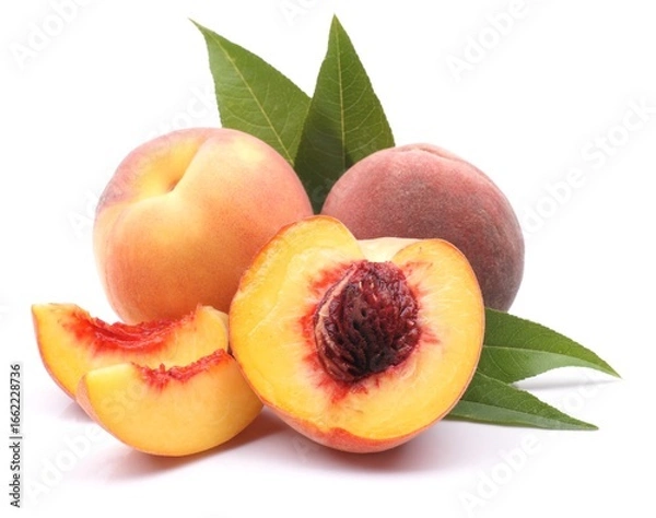 Obraz Frische Pfirsiche