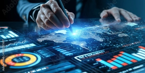 Fototapeta Understanding the Concept of Business Intelligence (BI)
