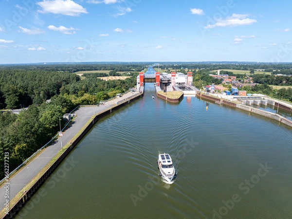 Obraz Ship elevator Scharnebeck lower saxony