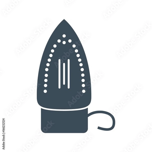 Obraz Iron Icon Isolated on White Background.vector illustration icon