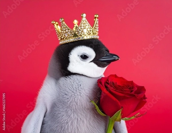 Obraz Penguin Crown