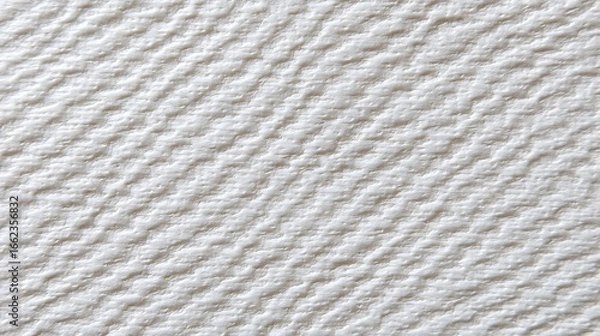 Obraz White Embossed Paper Texture, Vertical, Closeup, Neutral Background, Patterned Surface